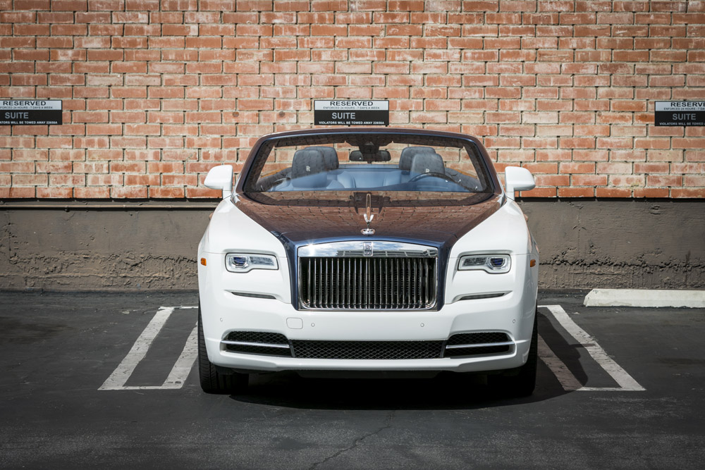 Rolls Royce Dawn white-3