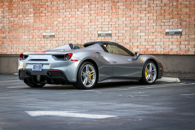 Silver-Ferrari-488-1