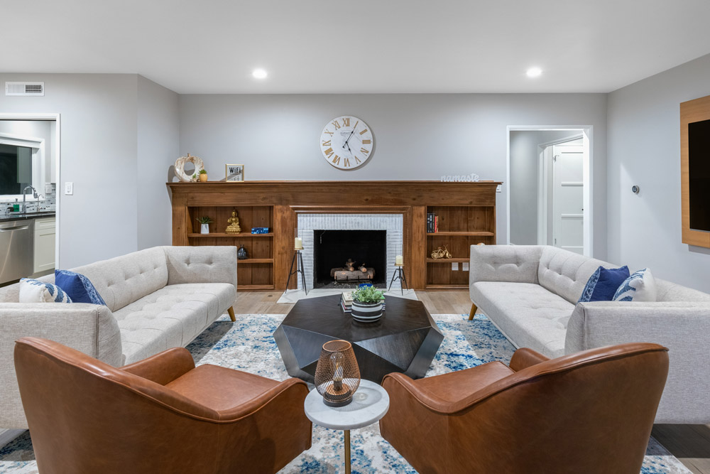 Hidden Valley Pl - Beverly Hills, 3 Bd, 4 Ba, Newly Renovated, Large Backyard, Private, Mini Basketball, Putting Green, Gym-Office, Canyon Views-42