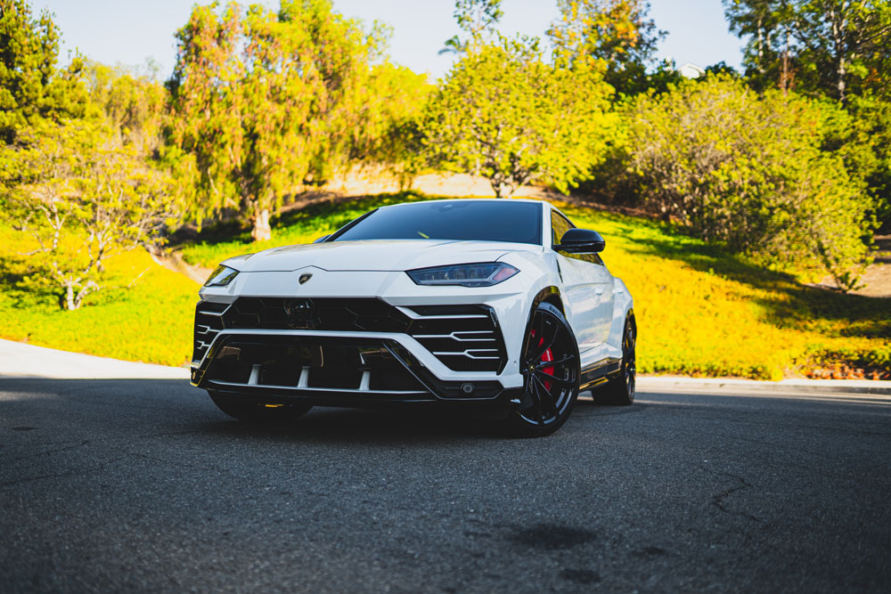 Lamborghini urus white zooz group