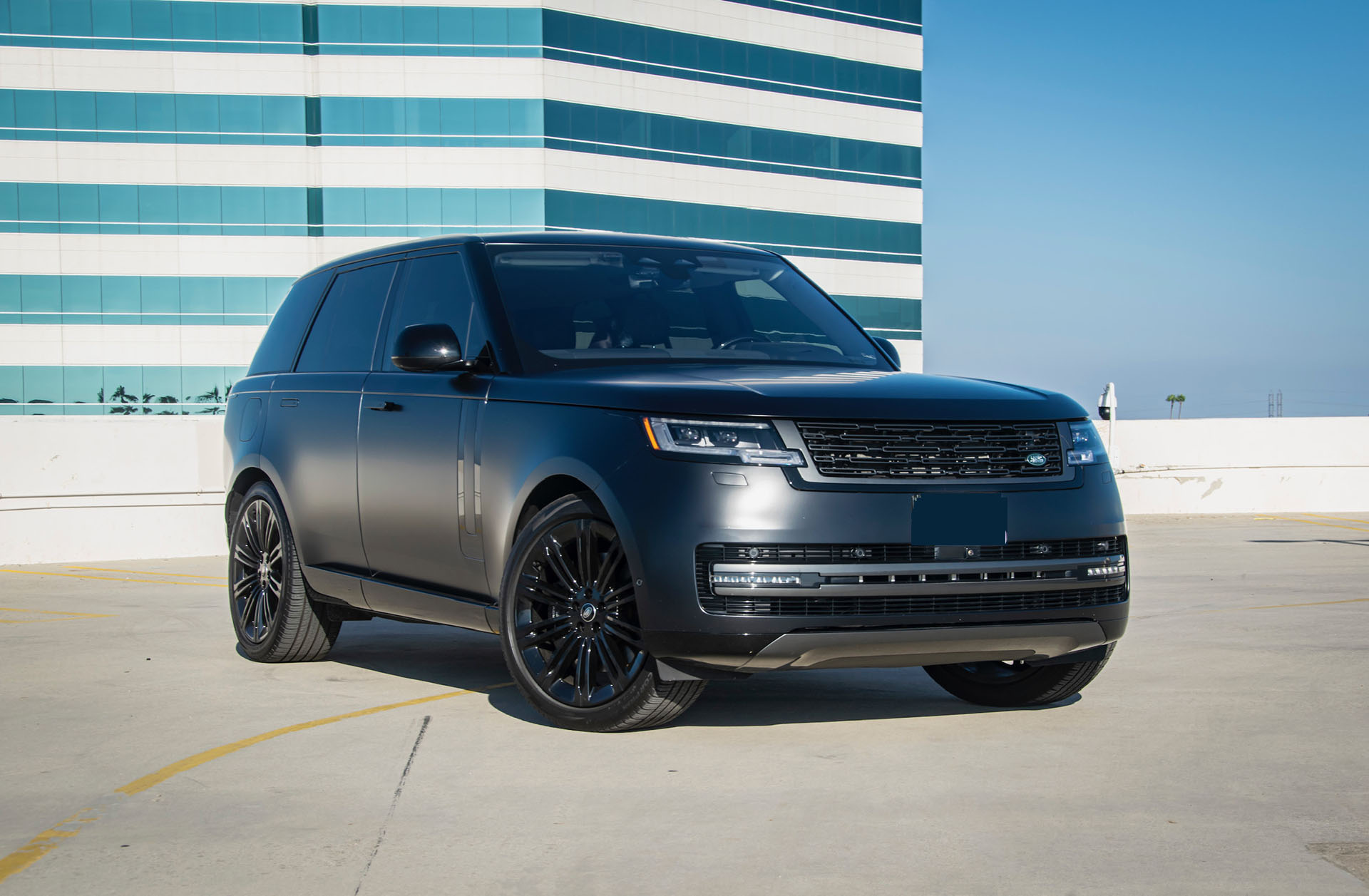 Matte Land Rover Land Rover Range Rover Matte Black - Zooz Group