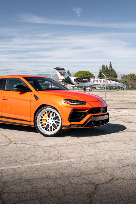 Precision Auto Repair Orange Urus with Wheels Photos-1