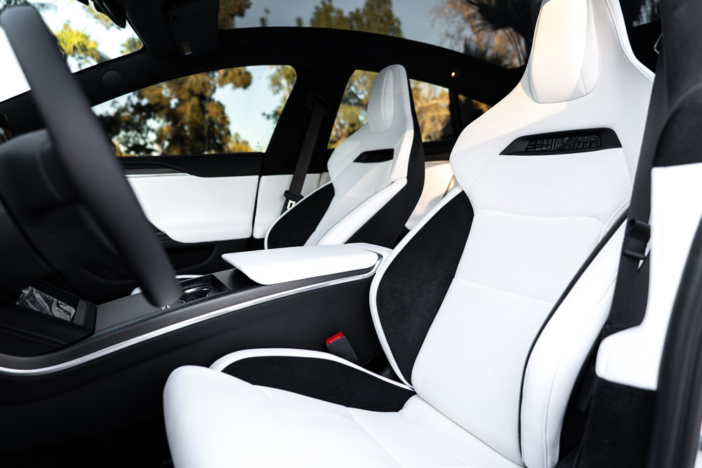 RR Auto Club White Tesla Model S Plaid Photos-17