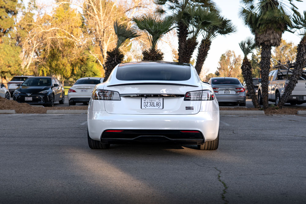 RR Auto Club White Tesla Model S Plaid Photos-5