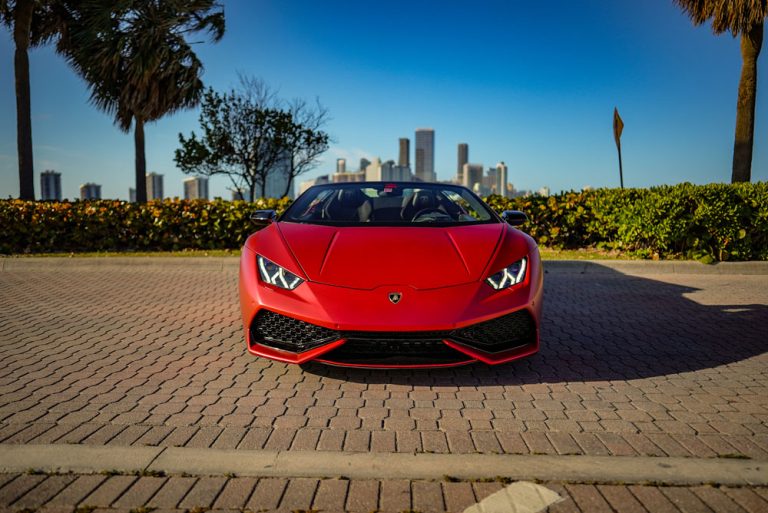 Red-Lamborghini-Huracan-Rental-Miami-1