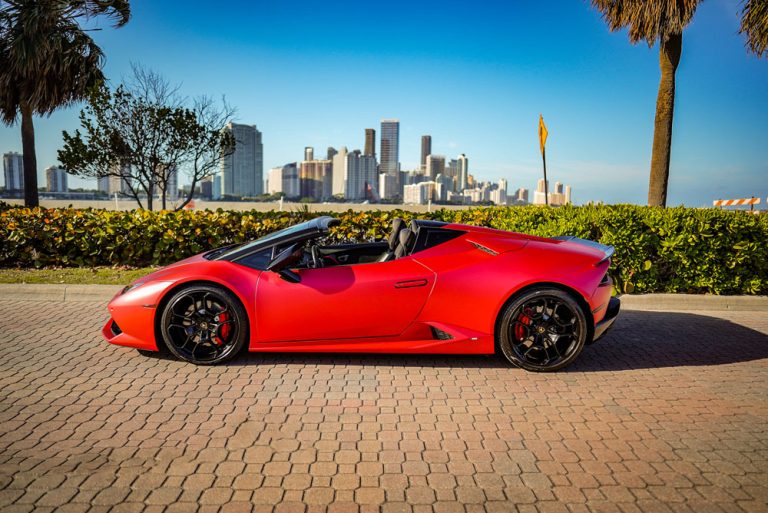 Red-Lamborghini-Huracan-Rental-Miami-5