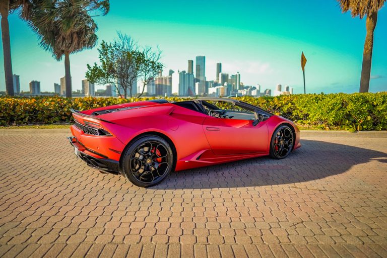 Red-Lamborghini-Huracan-Rental-Miami-7