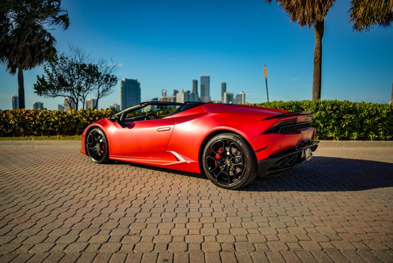 Red-Lamborghini-Huracan-Rental-Miami-9