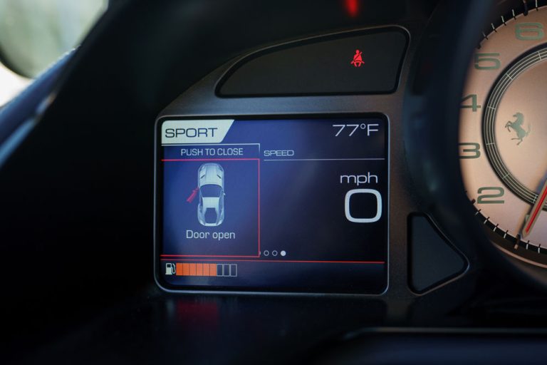 White Ferrari 812-12
