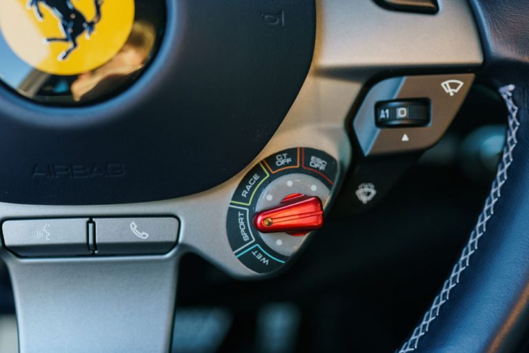White Ferrari 812-19