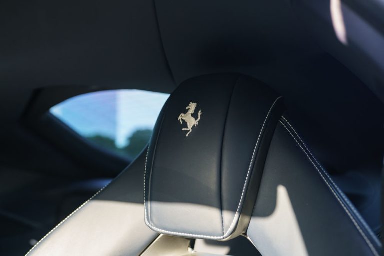 White Ferrari 812-25