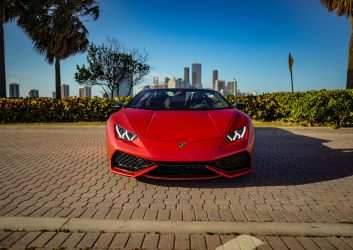 Red-Lamborghini-Huracan-Rental-Miami-1